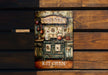 a picture of a country kitchen on a wooden bench