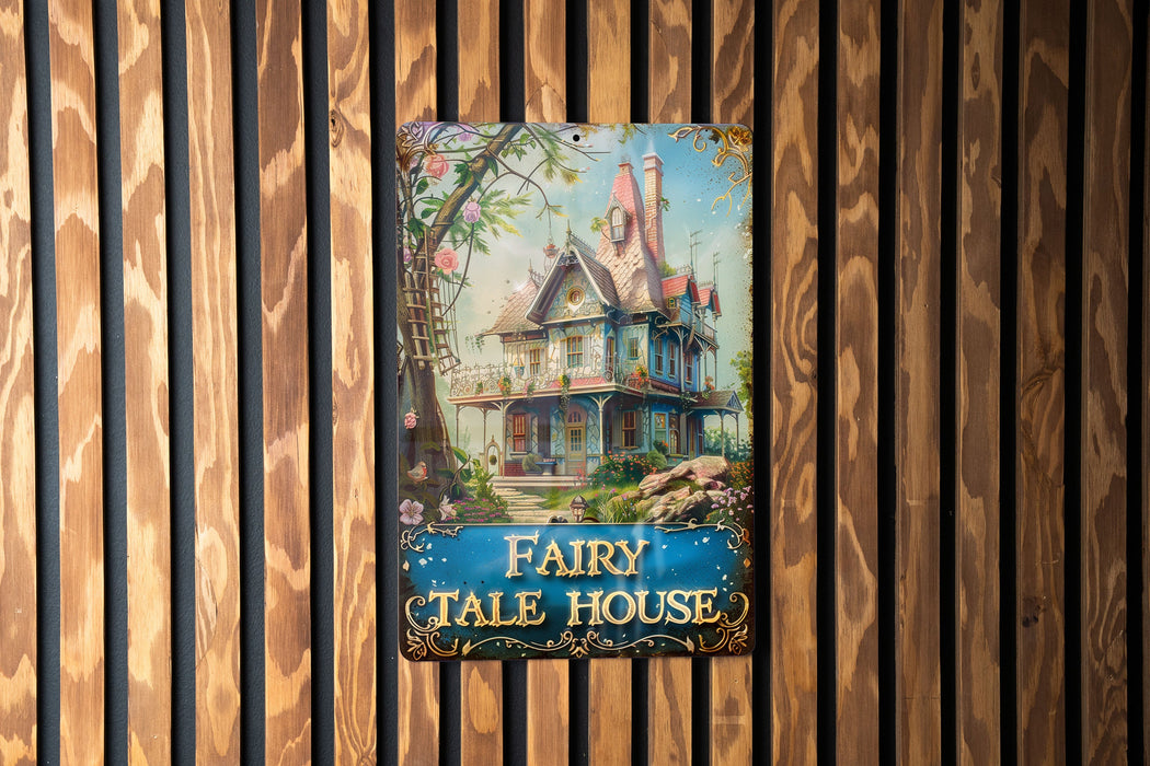 a sign on the side of a wooden fence