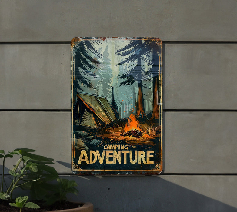 a sign that is on the side of a building
