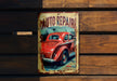 a sign that says auto repair on it