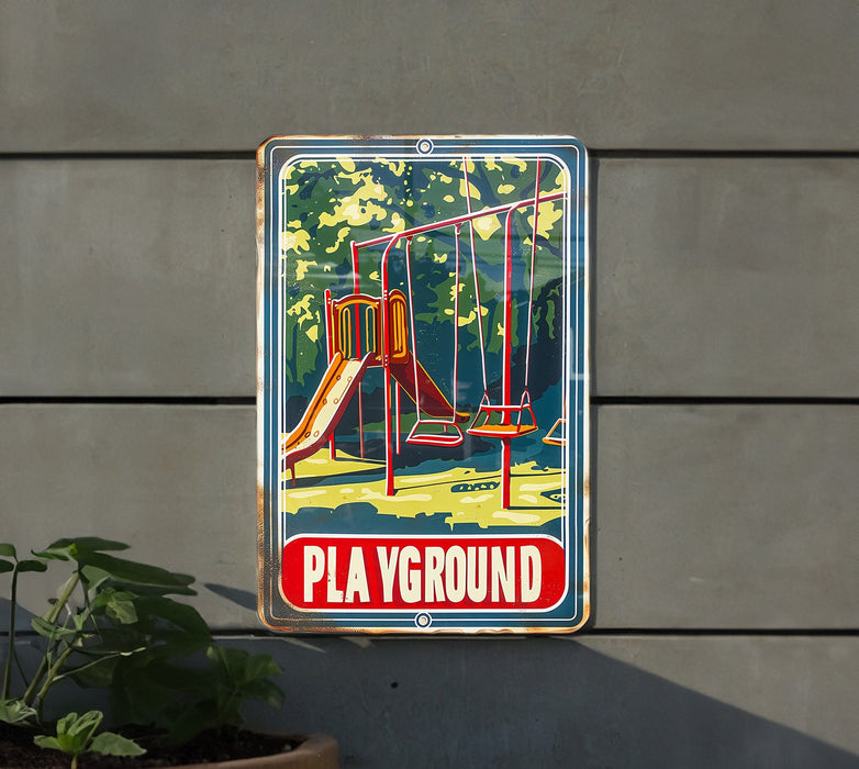 a sign that is on the side of a building