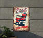 a sign on the side of a building advertising barbersho