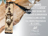 a bookmark with a picture of a lamp on it