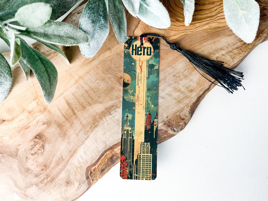 a piece of wood with a tassel on it