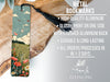 a bookmark with a picture of a field of flowers