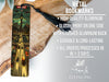 a bookmark with a picture of a city at night