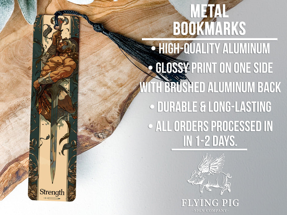 a bookmark with a bird and flowers on it