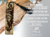 a bookmark with a picture of an angel on it