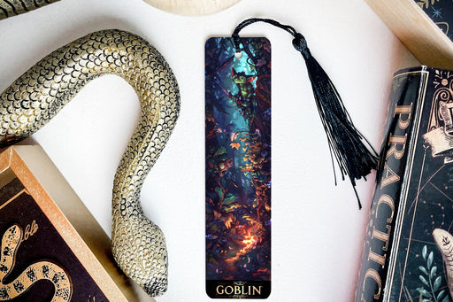 a bookmark with a picture of a woman surrounded by other books