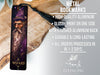 a bookmark with an image of a wizard on it