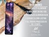 a bookmark with an image of a castle on it