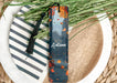 a pair of skis sitting on top of a plate