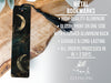 a metal bookmark with a tassel hanging from it