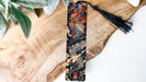 a tie with a dragon design on it