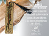 a bookmark with a picture of a dragon on it