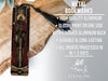 a cross with a tassel hanging from it