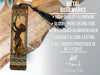 a bookmark with a picture of a lion on it