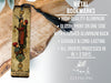 a bookmark with an image of a woman holding a bird