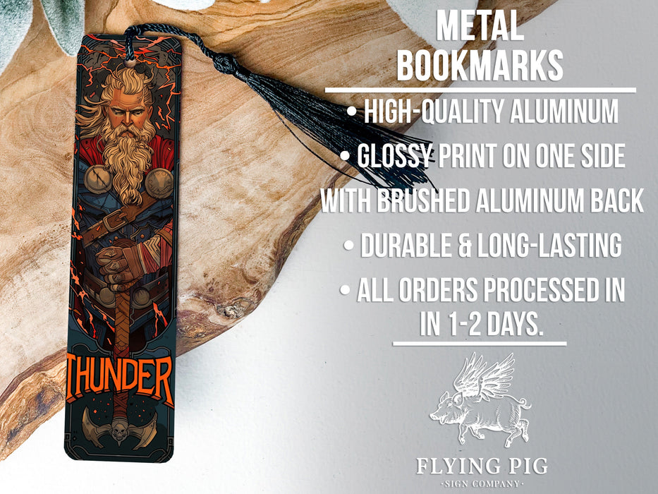 a bookmark with an image of a wizard on it