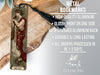 a bookmark with a picture of a woman on it