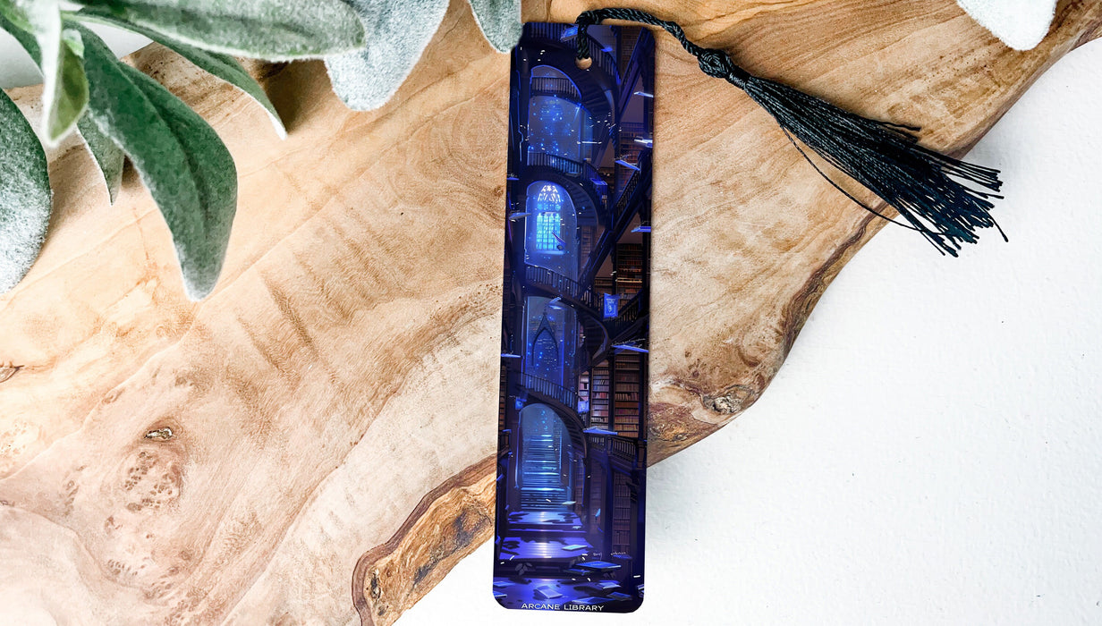 a blue glass vase sitting on top of a wooden table
