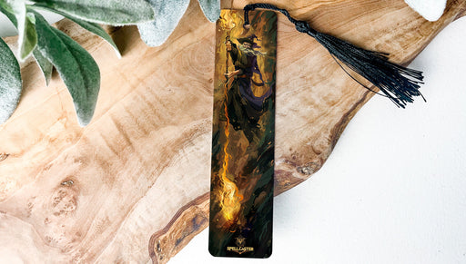 a bookmark with a picture of a woman on it