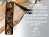a piece of wood with a tassel hanging from it