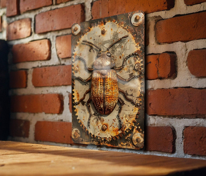 a picture of a bug on a brick wall