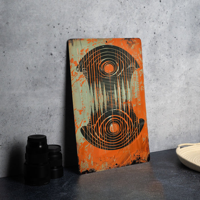 a picture of a painting on a table