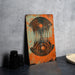 a picture of a painting on a table