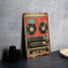a picture of an old fashioned radio on a table