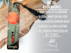 a bookmark with a picture of a woman in a forest