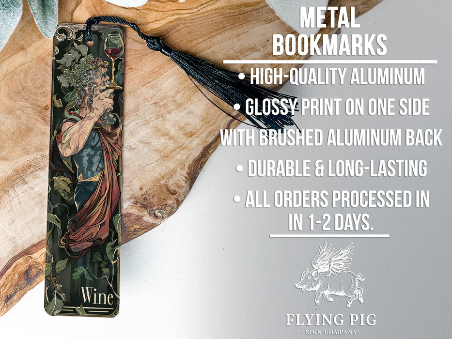 a bookmark with a picture of a woman on it