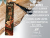 a bookmark with a picture of a bear on it
