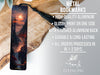 a bookmark with a picture of a city on it