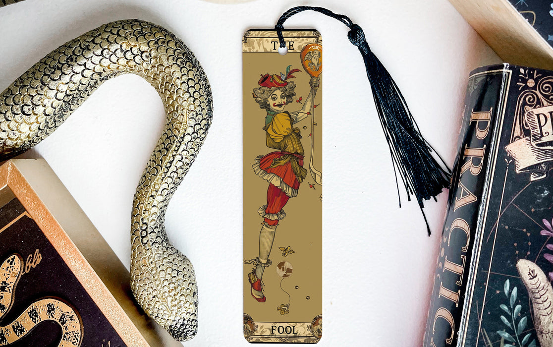 a bookmark with a picture of a woman on it