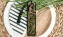 a bookmark with a picture of a woman on it