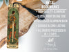a bookmark with an image of a man holding a sword