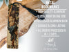 a wooden bookmark with a picture of a man on it