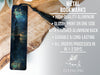 a bookmark with an image of a ship on it