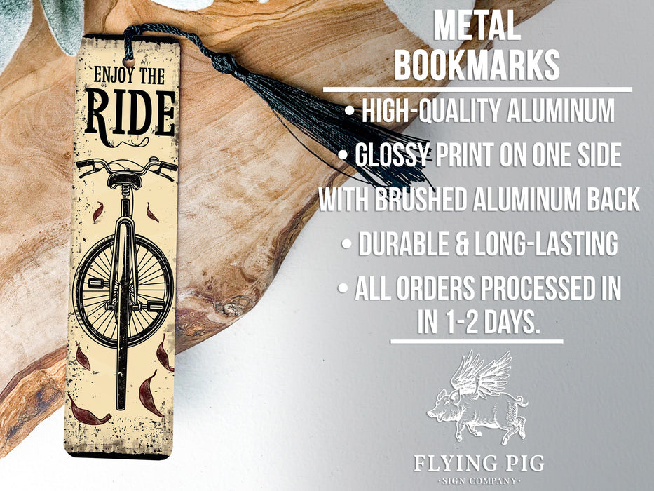 a wooden sign with a bike on it