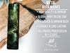 a bookmark with a forest scene on it