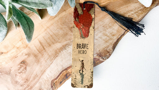a bookmark with a picture of a bird on it