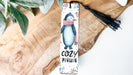 a bookmark with a picture of a penguin on it