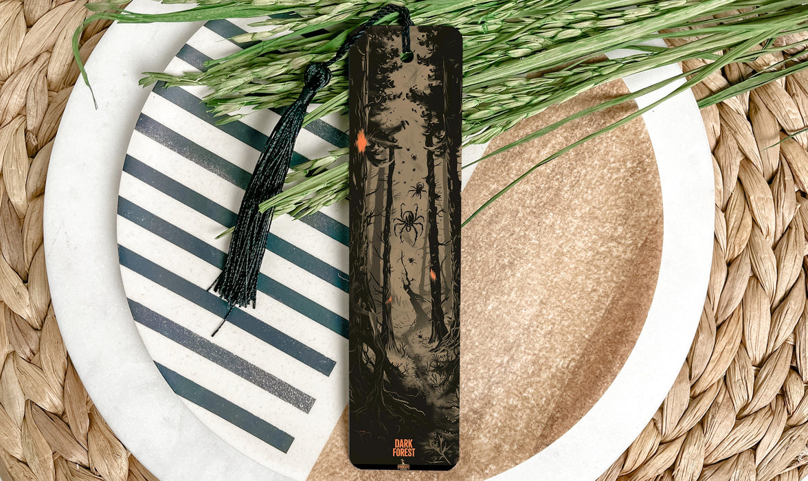 a plate with a knife and some grass on it