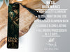 a bookmark with a picture of a woman on it