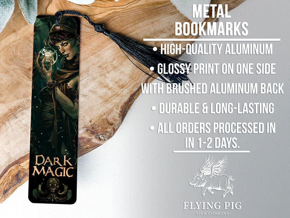 a bookmark with a picture of a woman on it