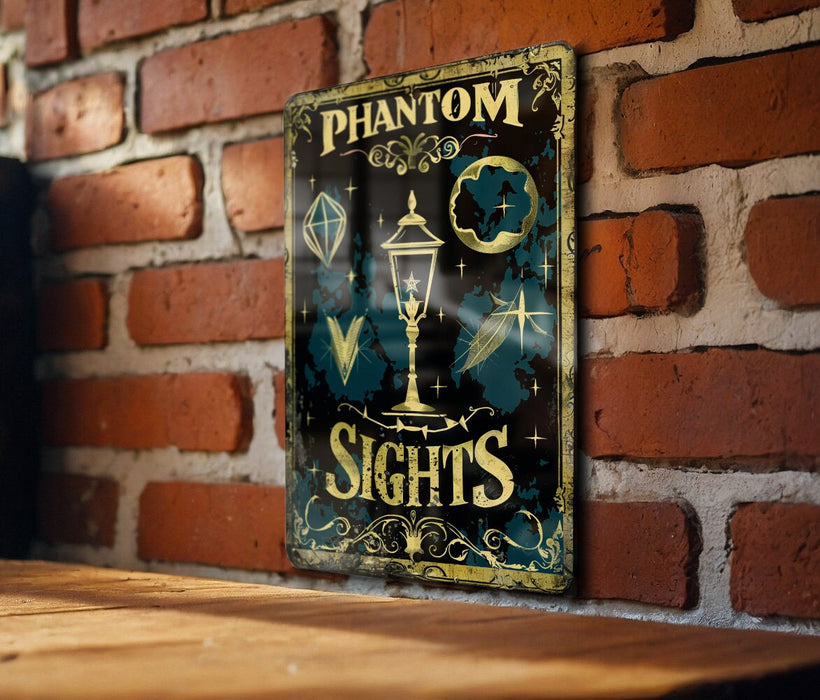 a picture of a sign on a brick wall