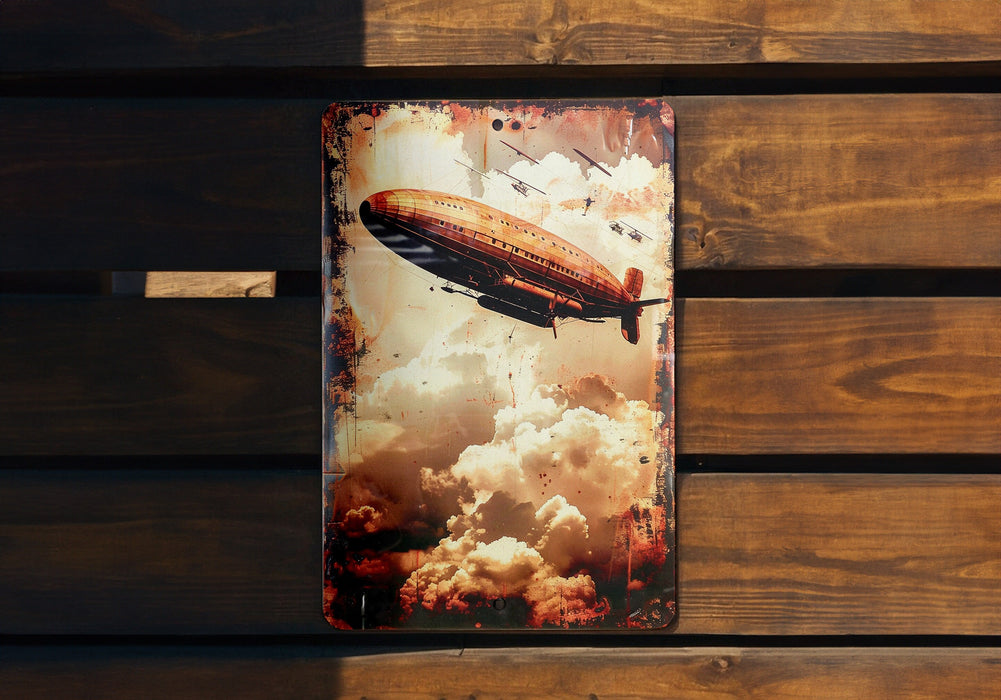 a book with a picture of an airplane flying in the sky