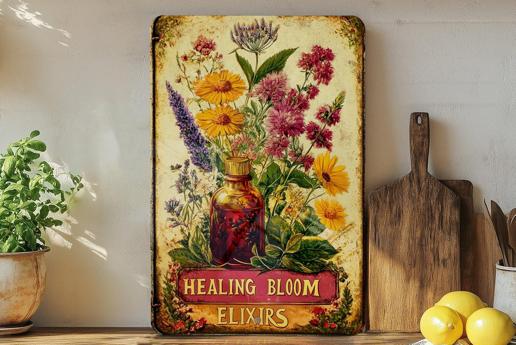 a painting of a vase of flowers on a shelf